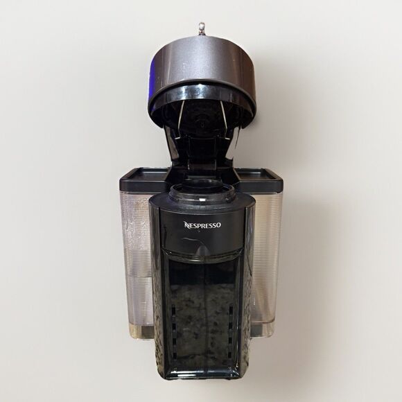 Nespresso Evoluo Coffee Espresso Machine by DeLonghi Silver Preowned Tested Work - Picture 1 of 8